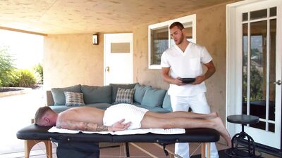 Ryan Jordan Gets The ‘First Time Special’ At Massage Parlor