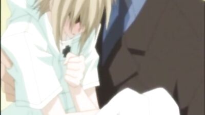 Anime gay gets his tight butt poked