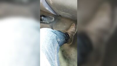 assian daddy in car