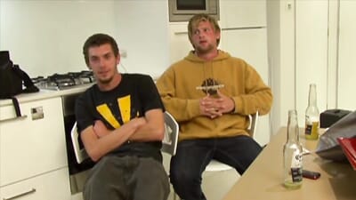 “Straight” bros get drunk and screw