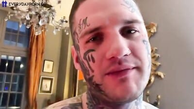 Barebacking A Tatted Punk