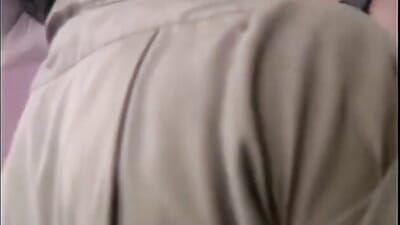 Leather Milf man gets His cock Sucked before anal nail