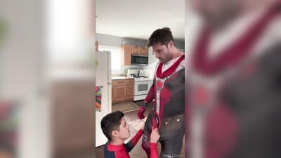 Mark Laxxx gets sucked by his boy in a outfit