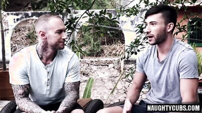 Tattoo gay Flip Flop And ejaculation